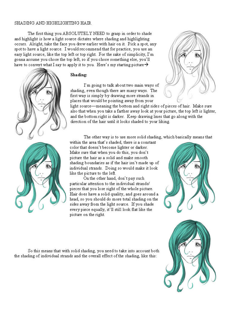 Anime Hair Tutorial, Page 8 by Tentopet on DeviantArt