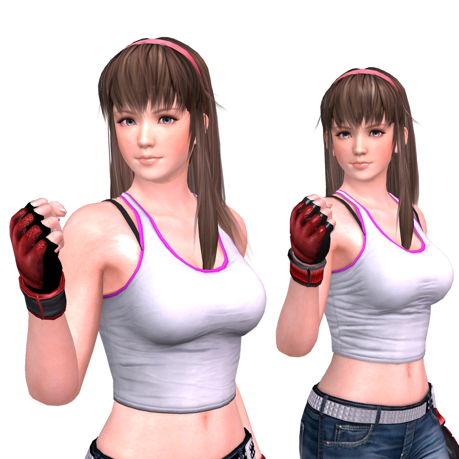 Dead or Alive - Hitomi (Final) and Hitomi (Demo) by CaliburWarrior on ...