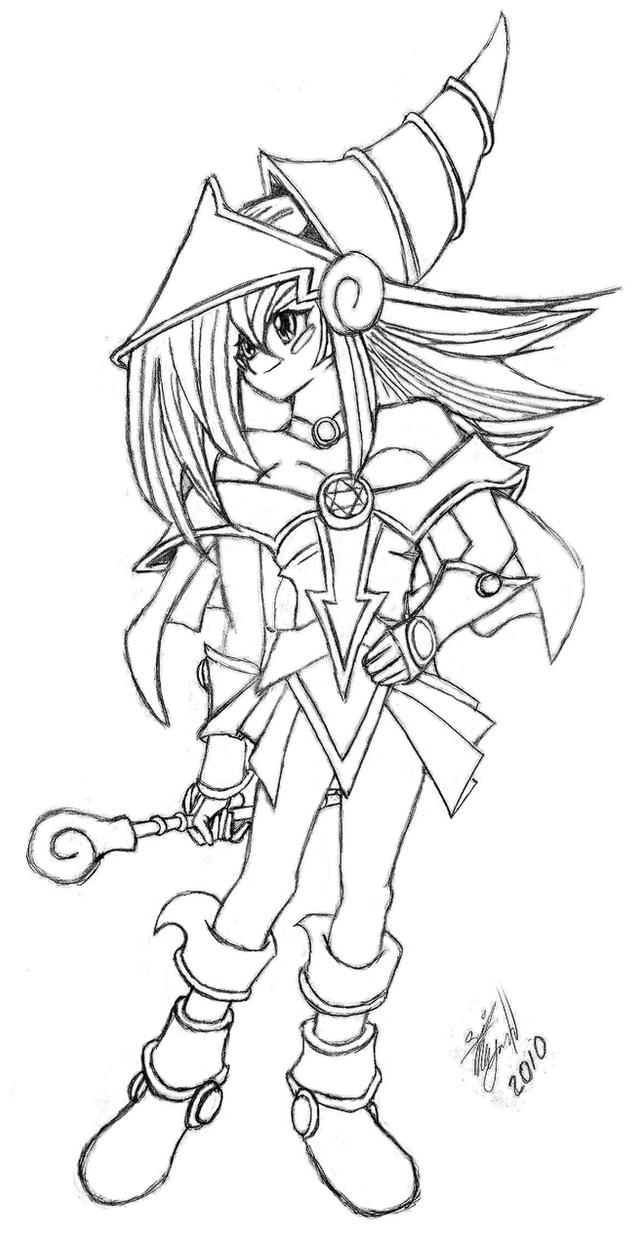 magician girl coloring pages - photo #18