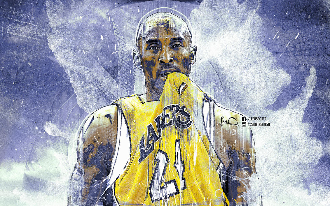 Kobe Bryant Grunge NBA Wallpaper by skythlee on DeviantArt