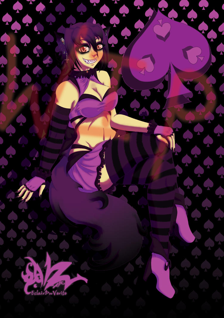 cheshire cat colour WIP by EclairDuVerite on DeviantArt