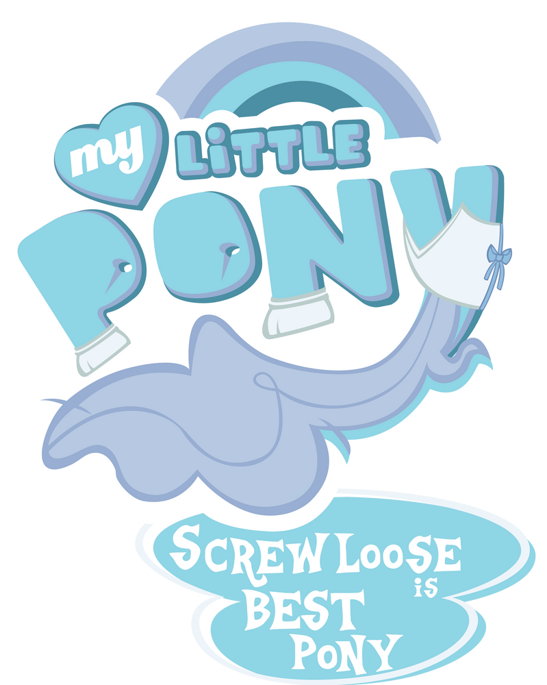 My Little Best Pony Logo - Screw Loose by jamescorck on DeviantArt