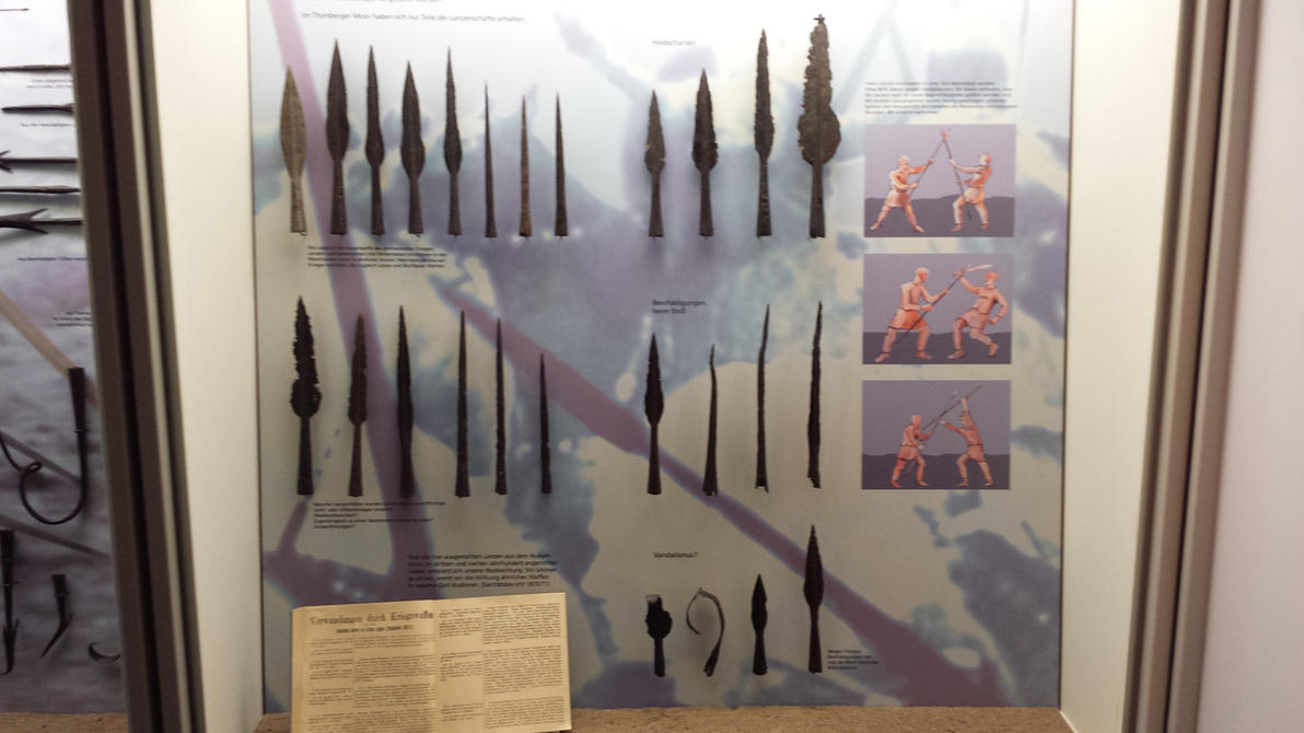  Germanic  spears  by Arminius1871 on DeviantArt
