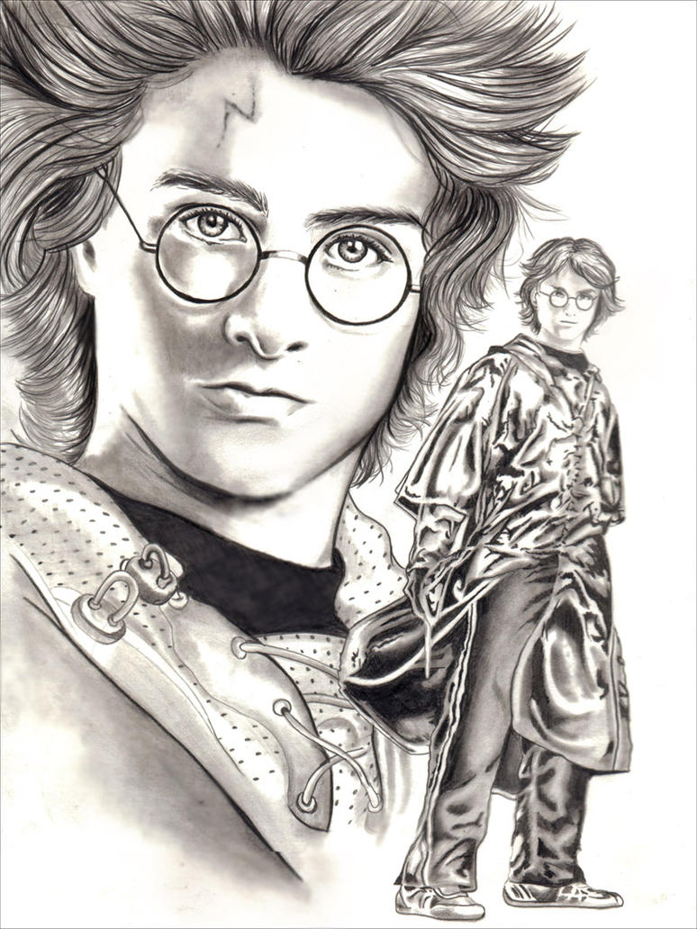 Harry Potter Sketch by Eruadan on DeviantArt