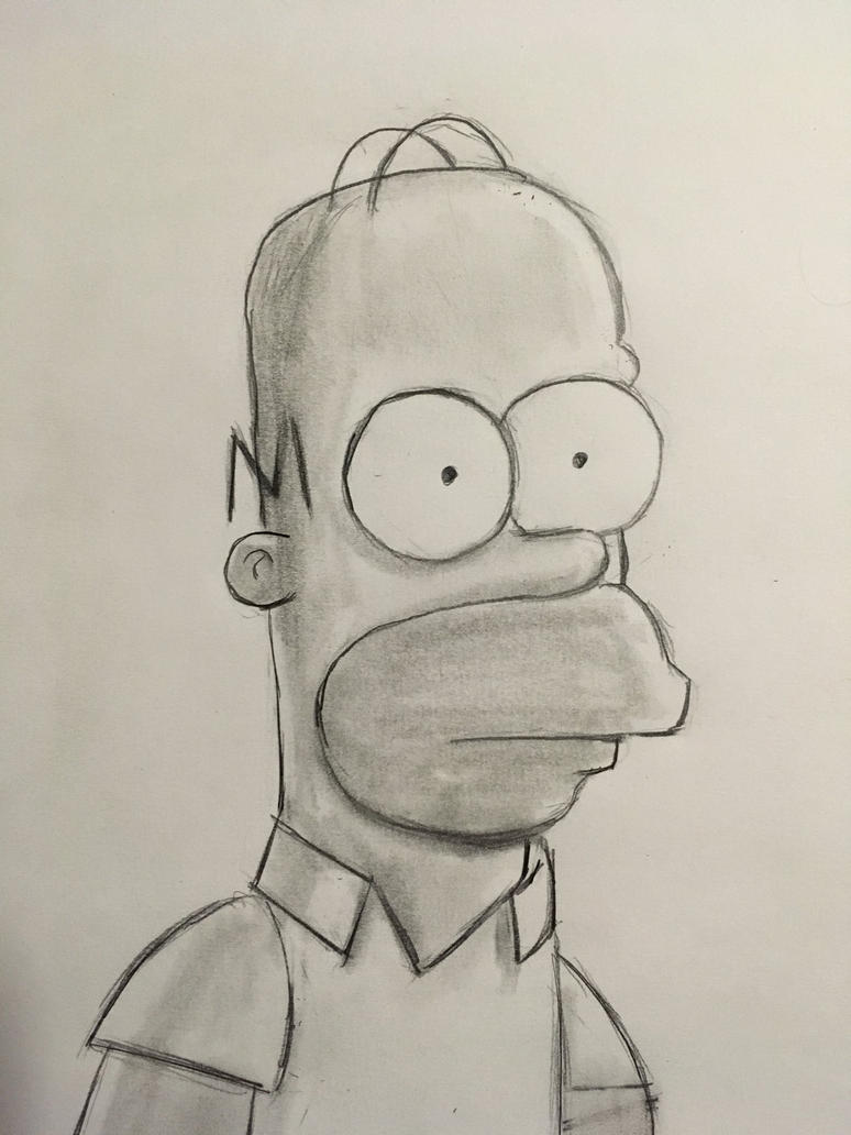 Homer Simpson by CaptainEdwardTeague on DeviantArt