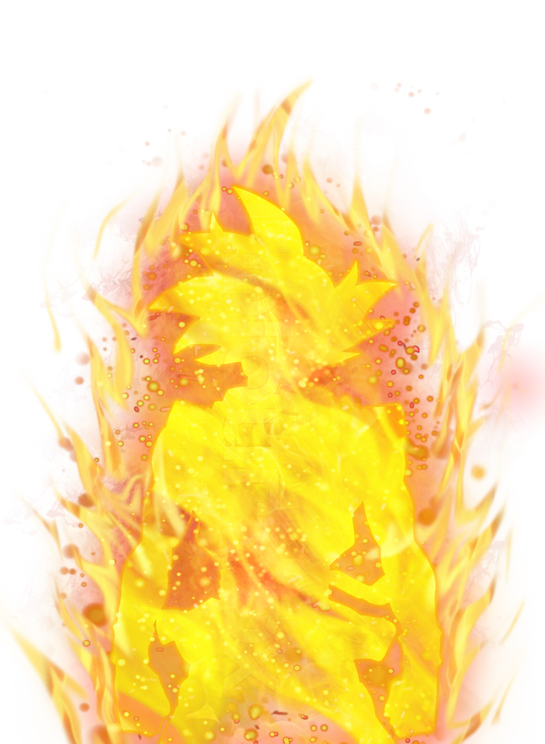 Super Saiyan Fire Png Png Image Collection