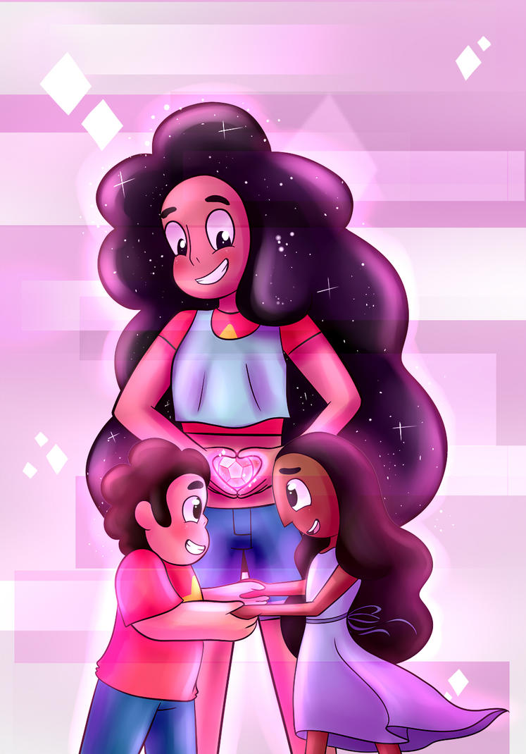 STEVONNNIIIEE!!! Duuuudes i loooooooove the Stevonnie scene from the Steven Bomb!! I can't stop watching it!! AAAGHH!!  It had occurred to me that i hadn't made any fanart of Stevonnie yet any...