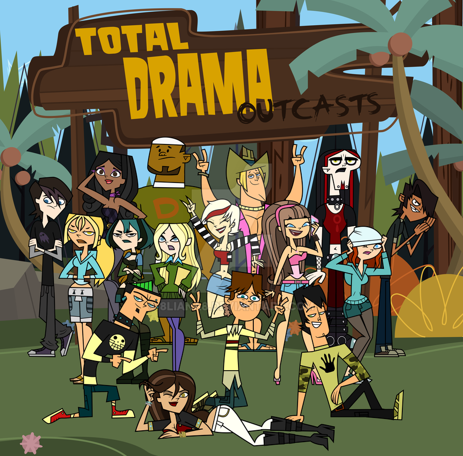 Total drama island new cast fanart by ocsbygerardDT on DeviantArt