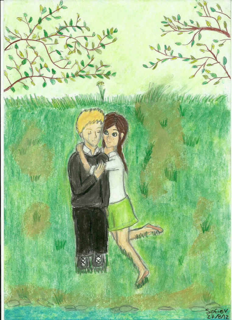 Cato and Clove by the riverside by Alicelisabeth on DeviantArt