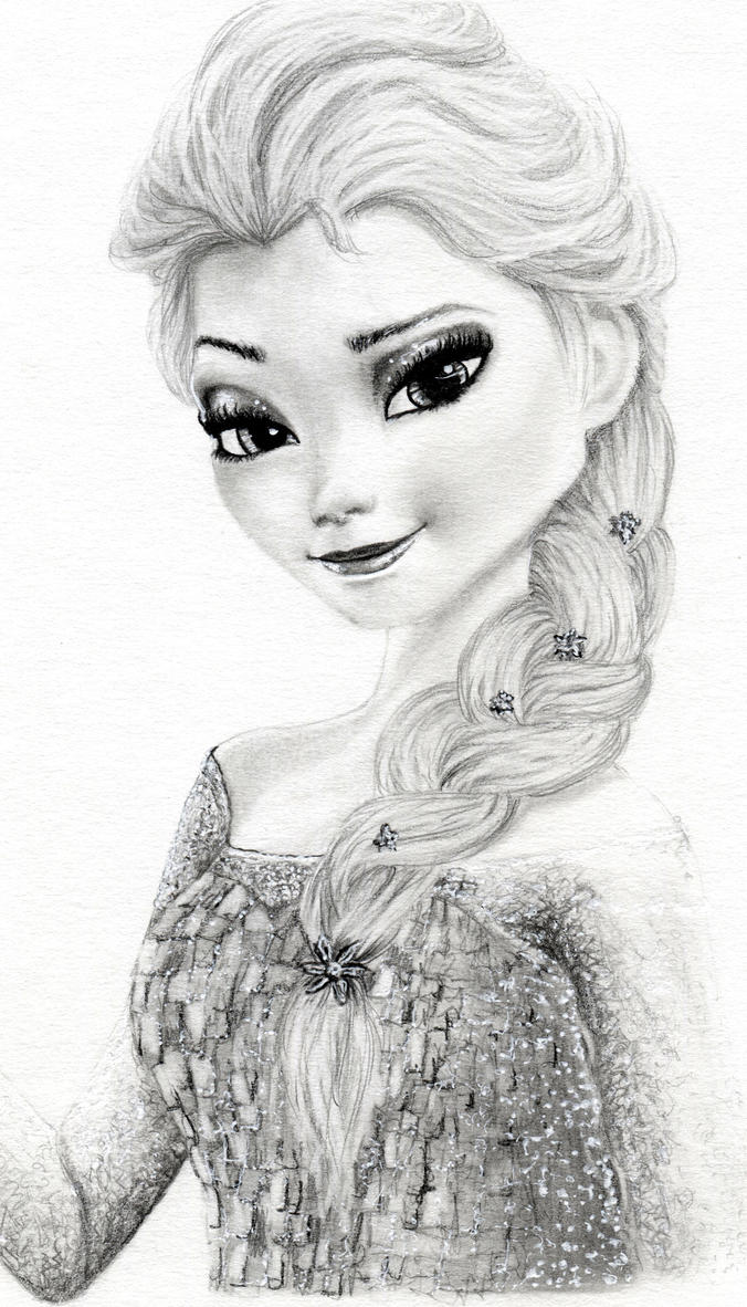 Elsa Frozen by marianne481 on DeviantArt