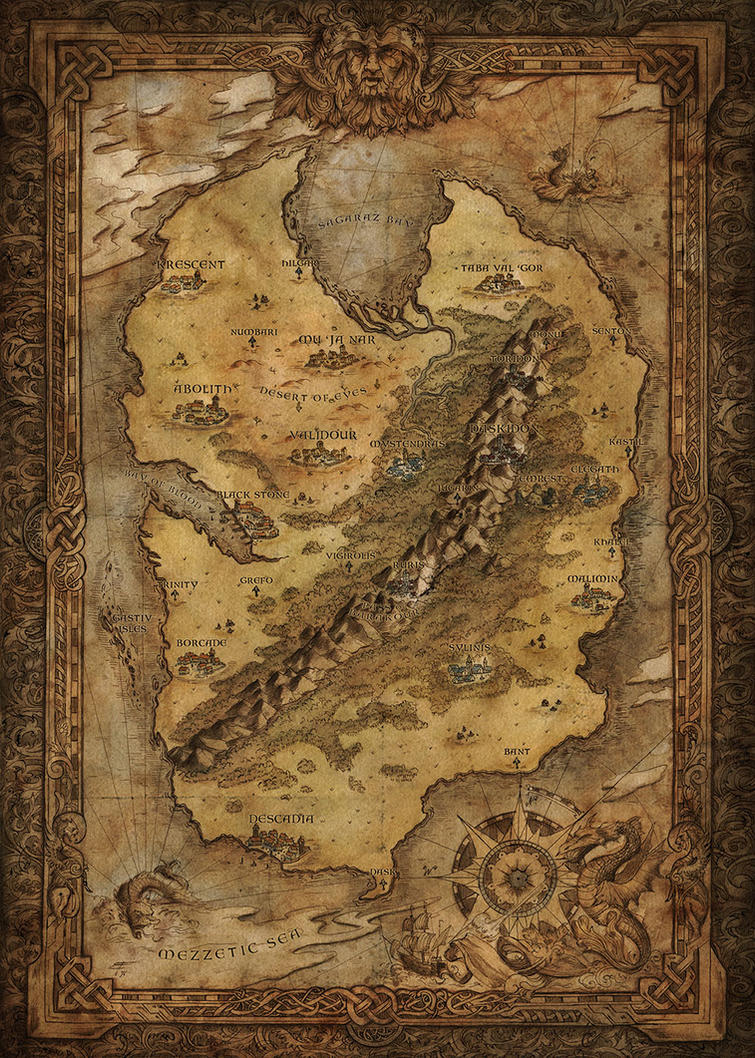 Arkon Map by FrancescaBaerald