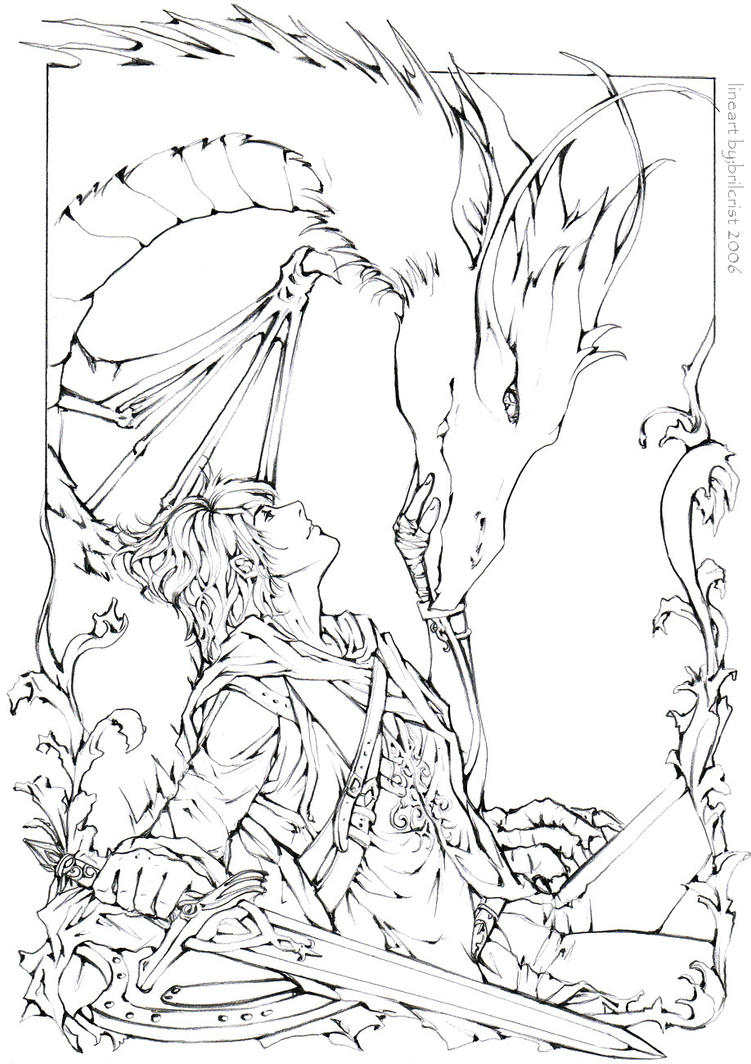 jane and the dragon coloring pages - photo #29