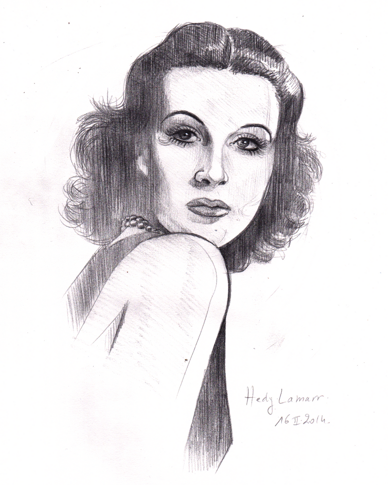 Hedy Lamarr by nautilebleu on DeviantArt