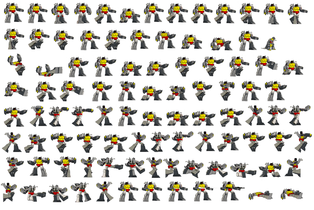 Skeletal animation result in Sprite Sheet format