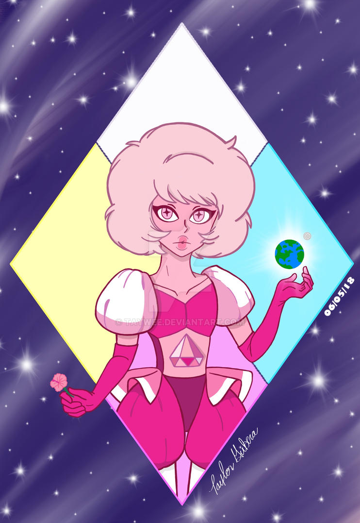 I was inspired by ‘A single Pale Rose’ and i LOVE Steven Universe!!  I do not own Pink Diamond or Steven Universe, they are owned by Rebecca Sugar and Cartoon Network.