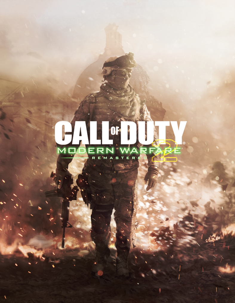 COD Modern Warfare 2 Remastered Cover Art by MuuseDesign
