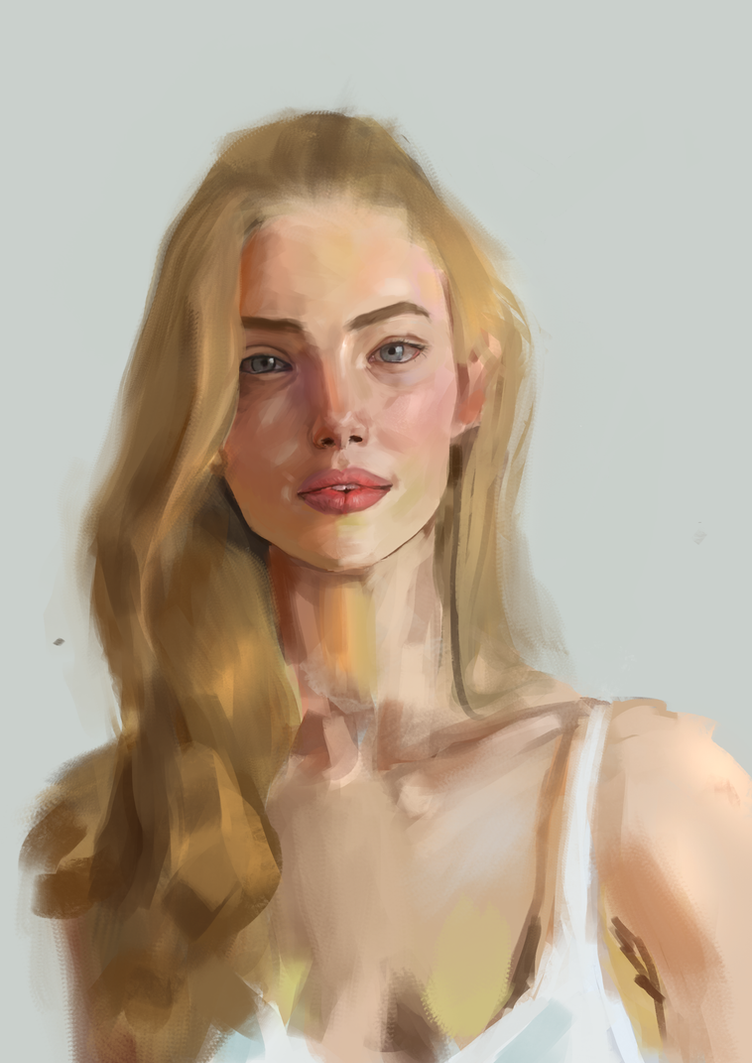 Portrait Study by Gilly-Fishies