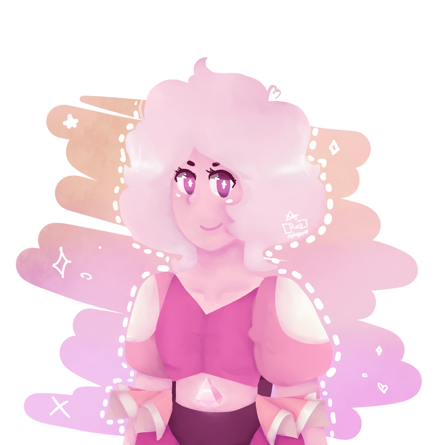 -English- Hmmh, here a little drawing of Pink Diamond. I didn't really liked it, but i'm uploading it beause... Idk. Anyway, hope you like it   -Español- Hmmh, aquí un pequeño d...