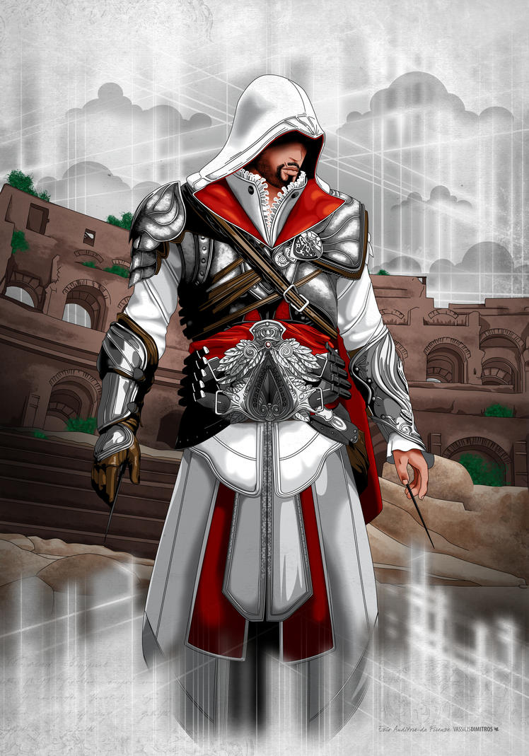 Ezio Auditore da Firenze by AlaisL on DeviantArt