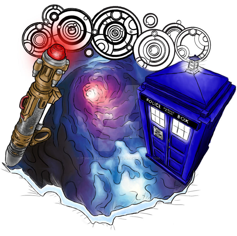 Doctor Who Tattoo Design by ItsMeAgainstTheWorld on DeviantArt