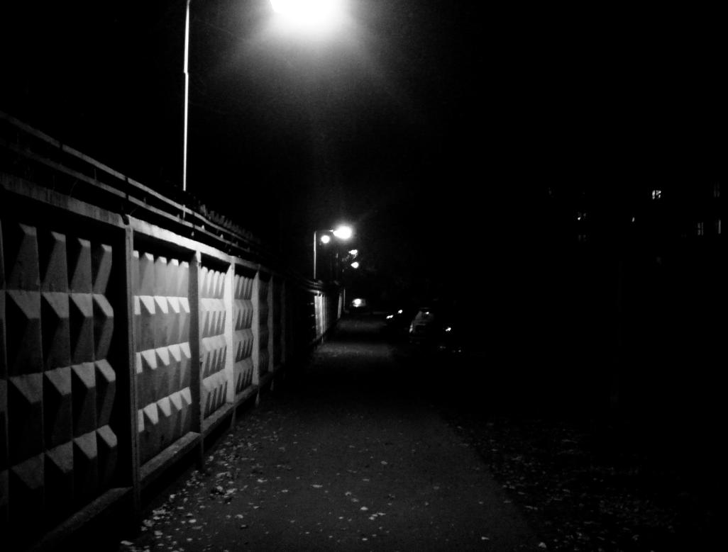 Nacht, Strasse, Lampe ... by D3S3RT3R on DeviantArt