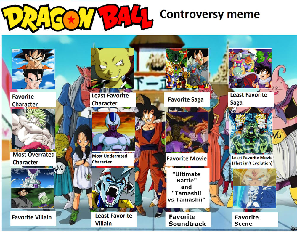 My Dragon Ball Controversy Meme By Simbiothero On DeviantArt