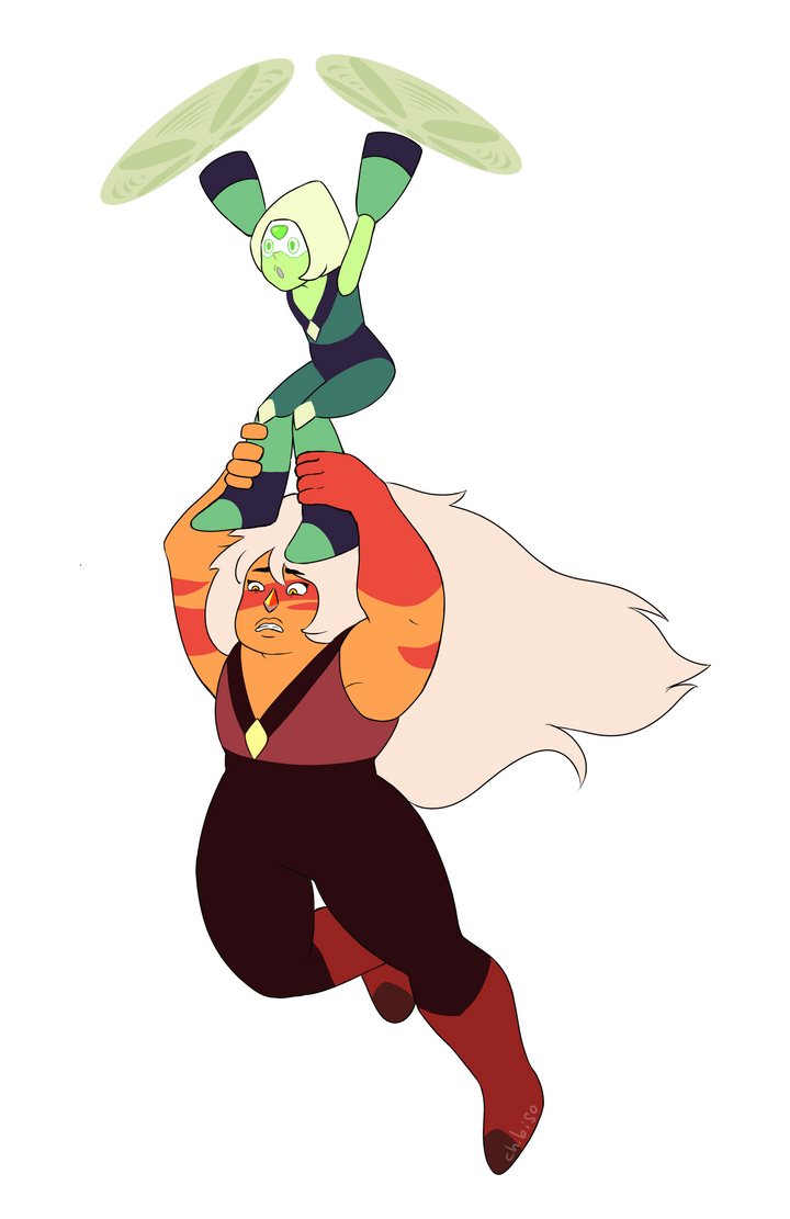 here it is with only peridot and jasper because i couldnt choose which one was funnier, and because i can