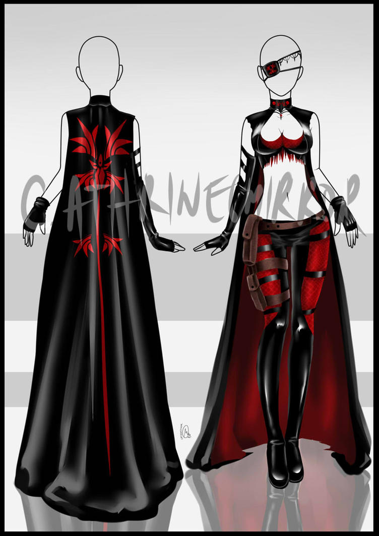 (CLOSED) Adopt Auction - Outfit 3 by cathrine6mirror on DeviantArt