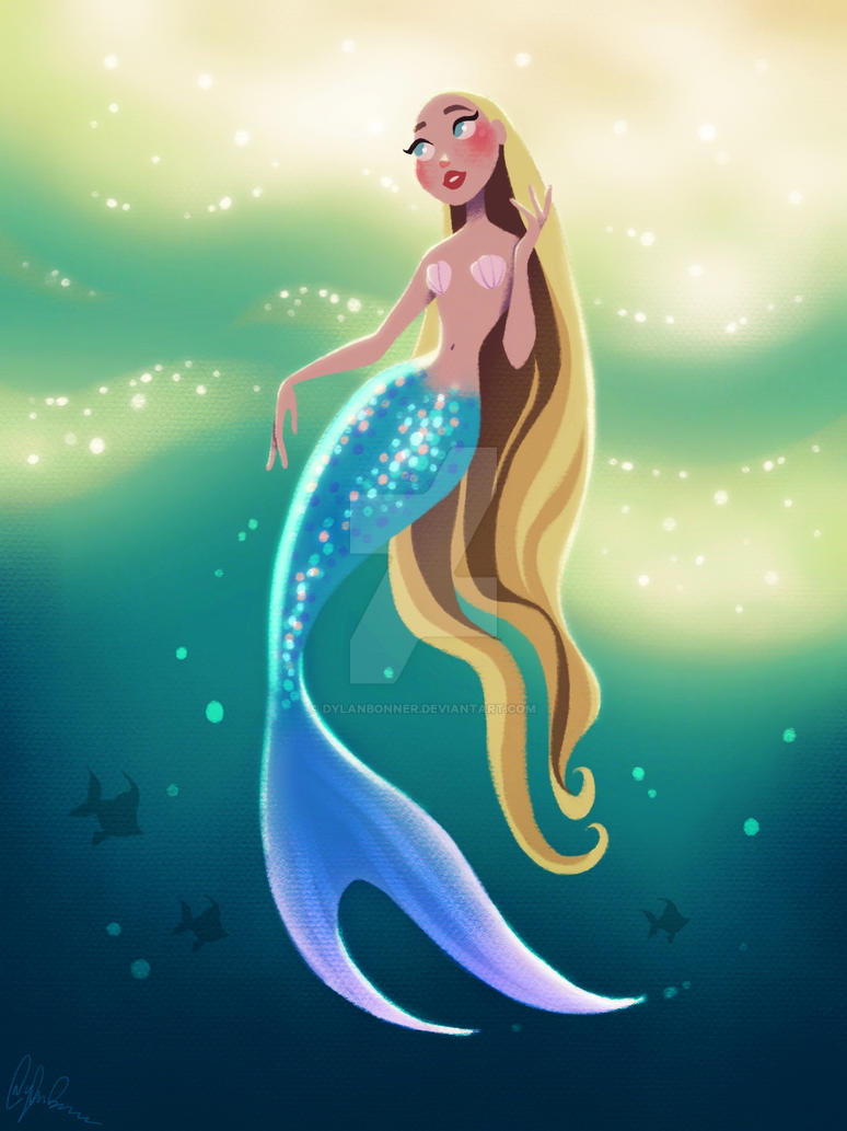 Blonde Mermaid 34
