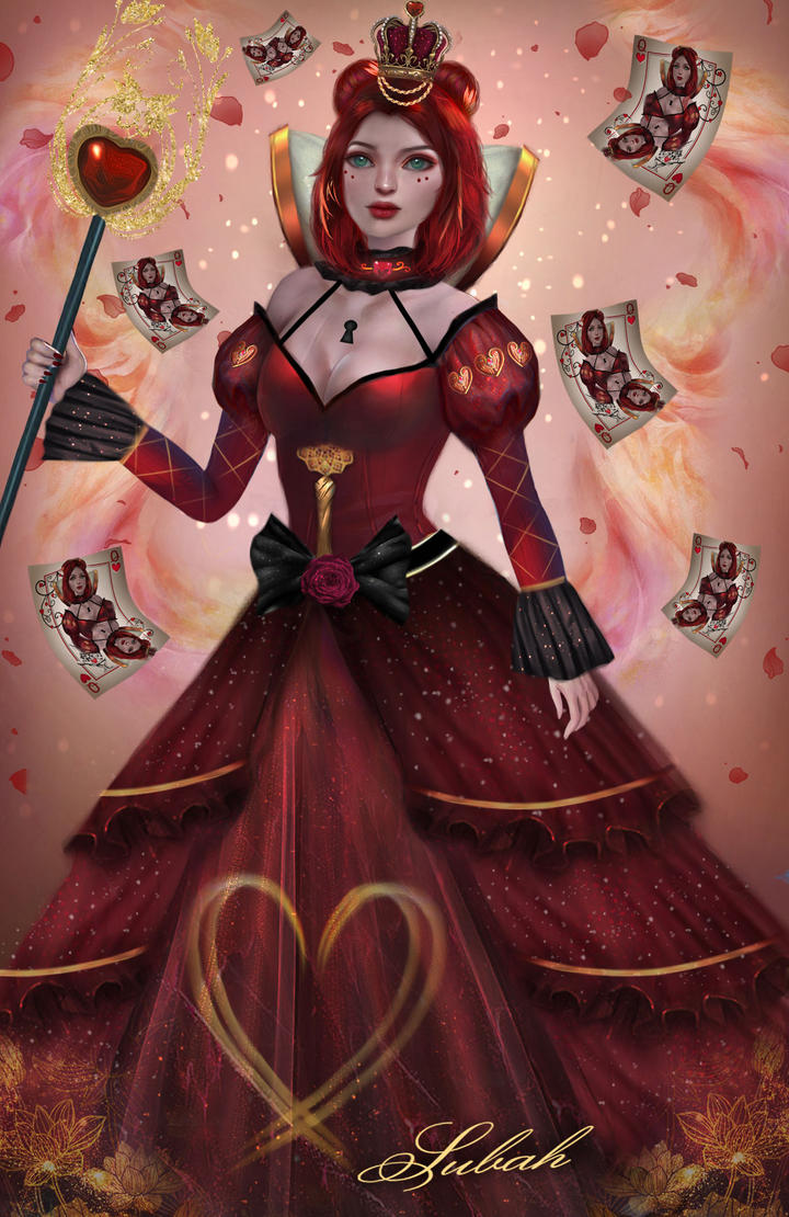 Queen of Hearts by XSubahX on DeviantArt