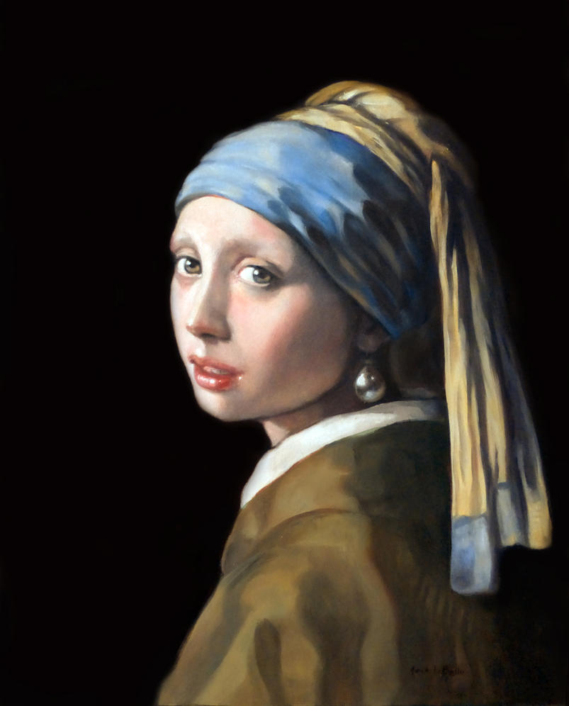 the girl with a pearl earring by annalobello on DeviantArt