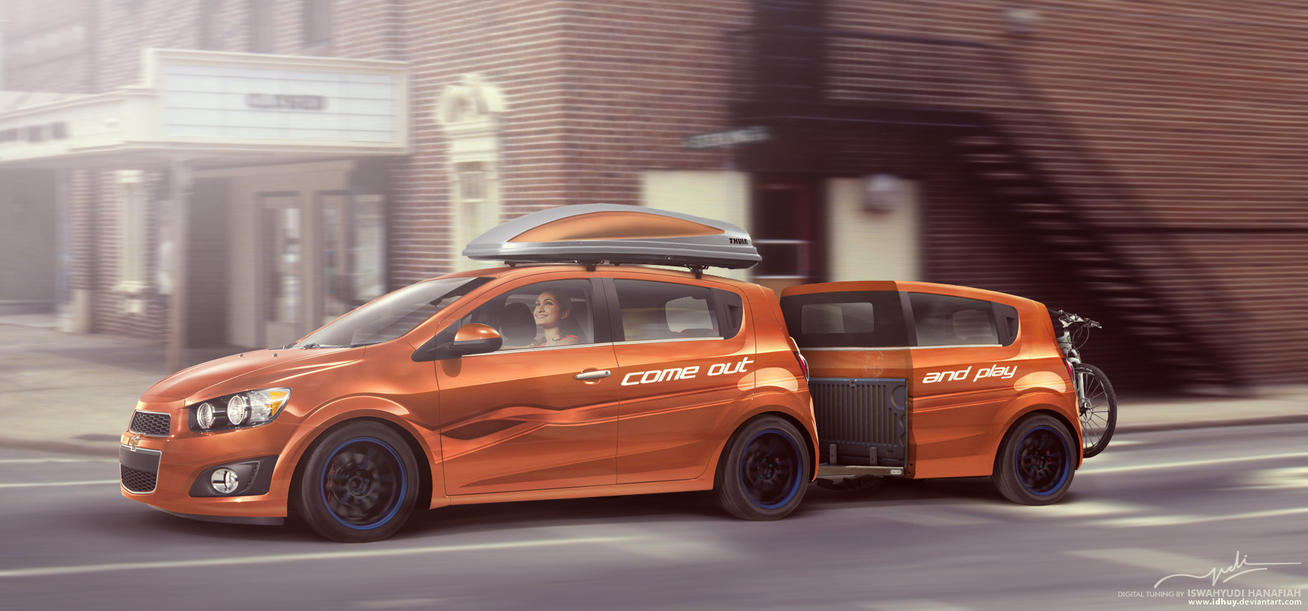 Chevrolet All New Aveo With Trailer By Idhuy On DeviantArt