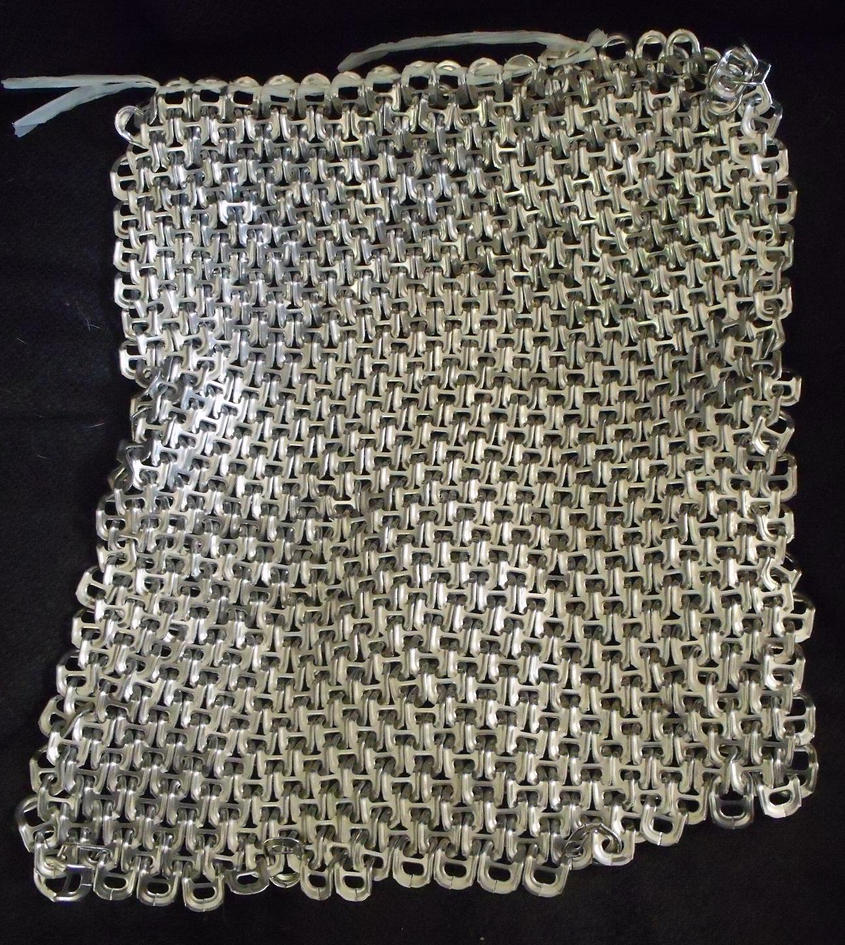 Ring pull chainmail WIP by Coley77 on DeviantArt