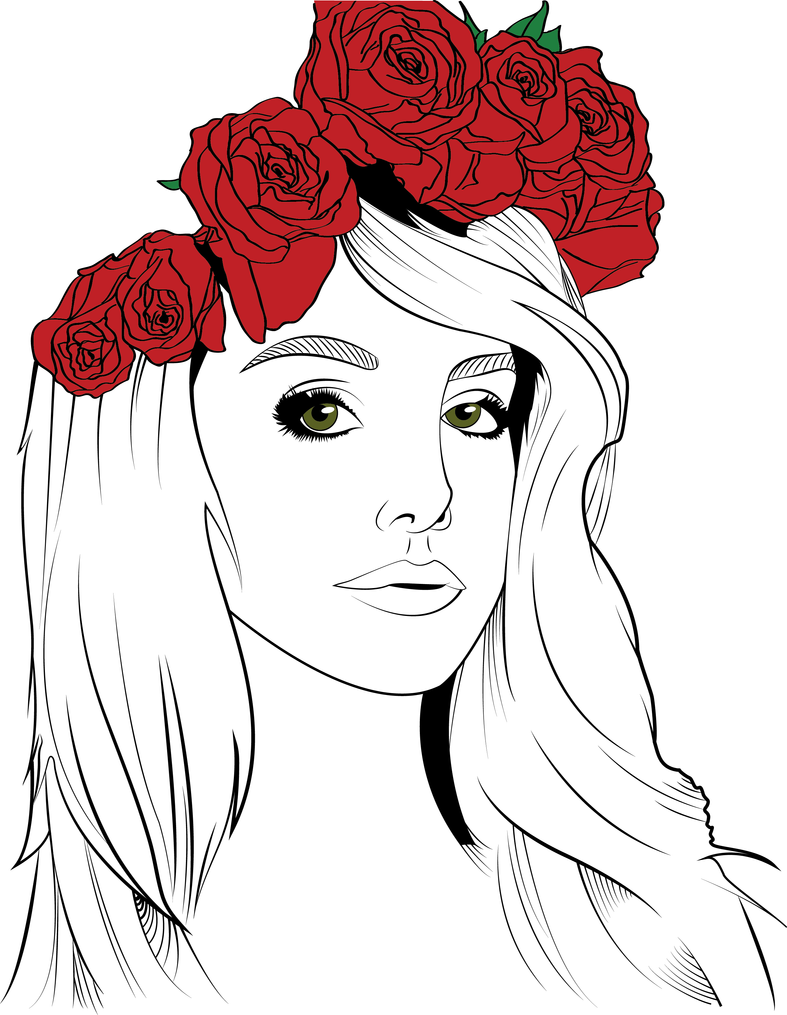 Lana Del Rey - Illustrator by Mavi95 on DeviantArt