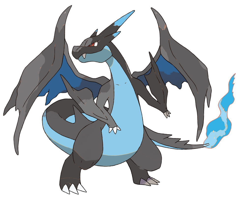  Mega  Charizard  Y Color  Swap With Mega  Charizard  X  by 
