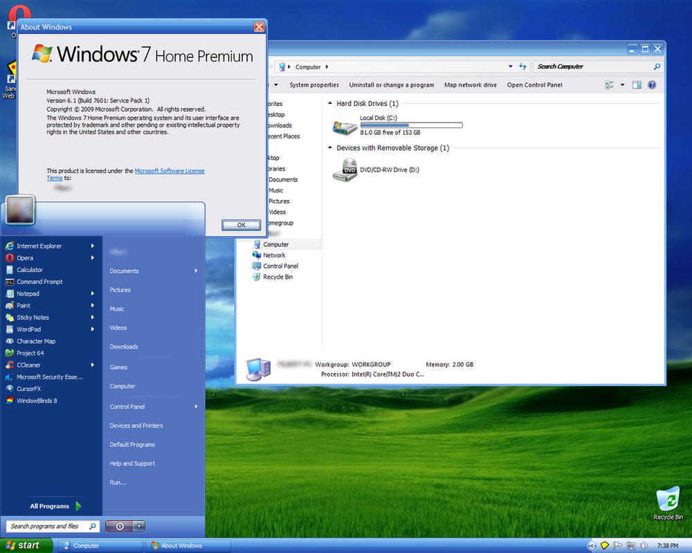 Windowblinds Xp Royale Theme For Windows 7 By Fjoi234 On Deviantart