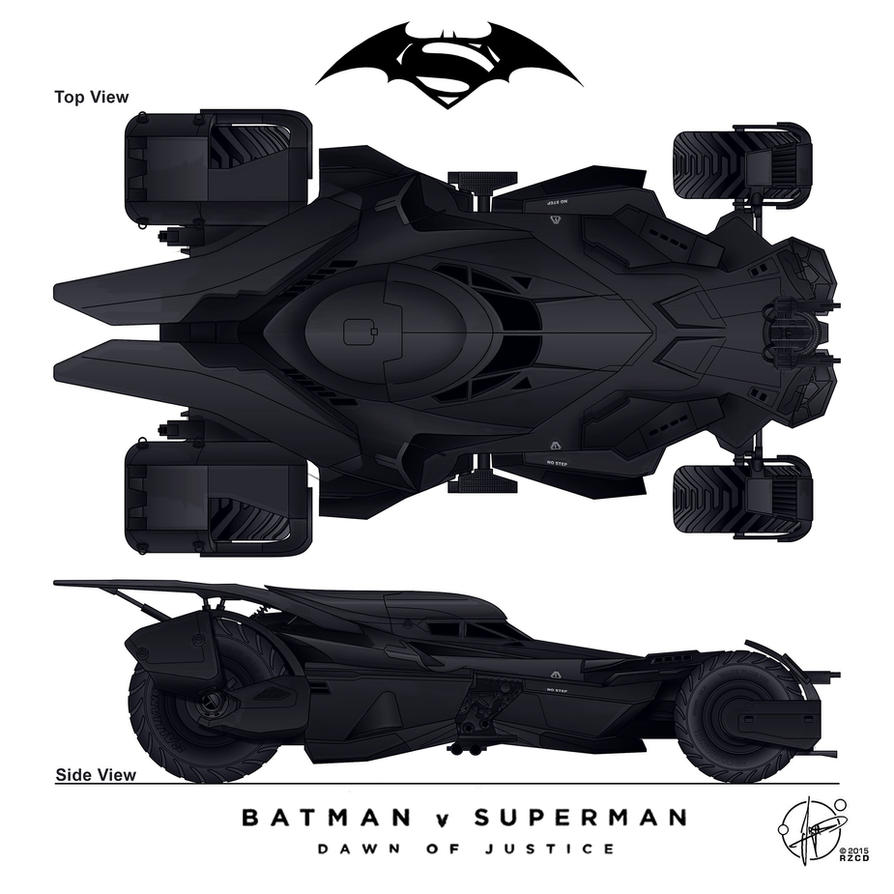 New Batmobil - Batman vs. Superman - UPDATE by Paul-Muad-Dib