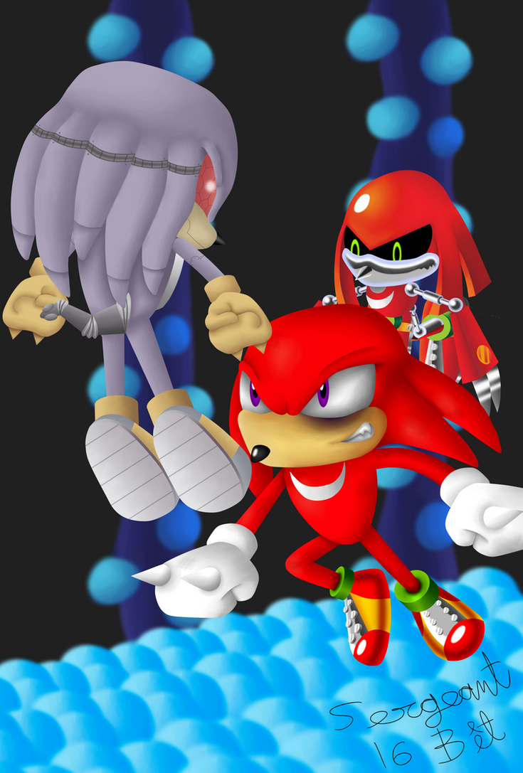 contest_entry__knuckles_vs_metal_and_mecha_by_sergeant16bit-dbg5xvh.png