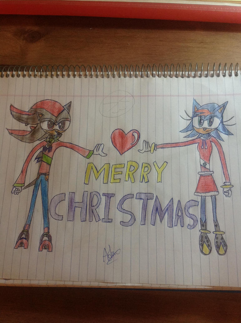 merry christmas winter and shadow^^ by xXAngelTHXx on DeviantArt