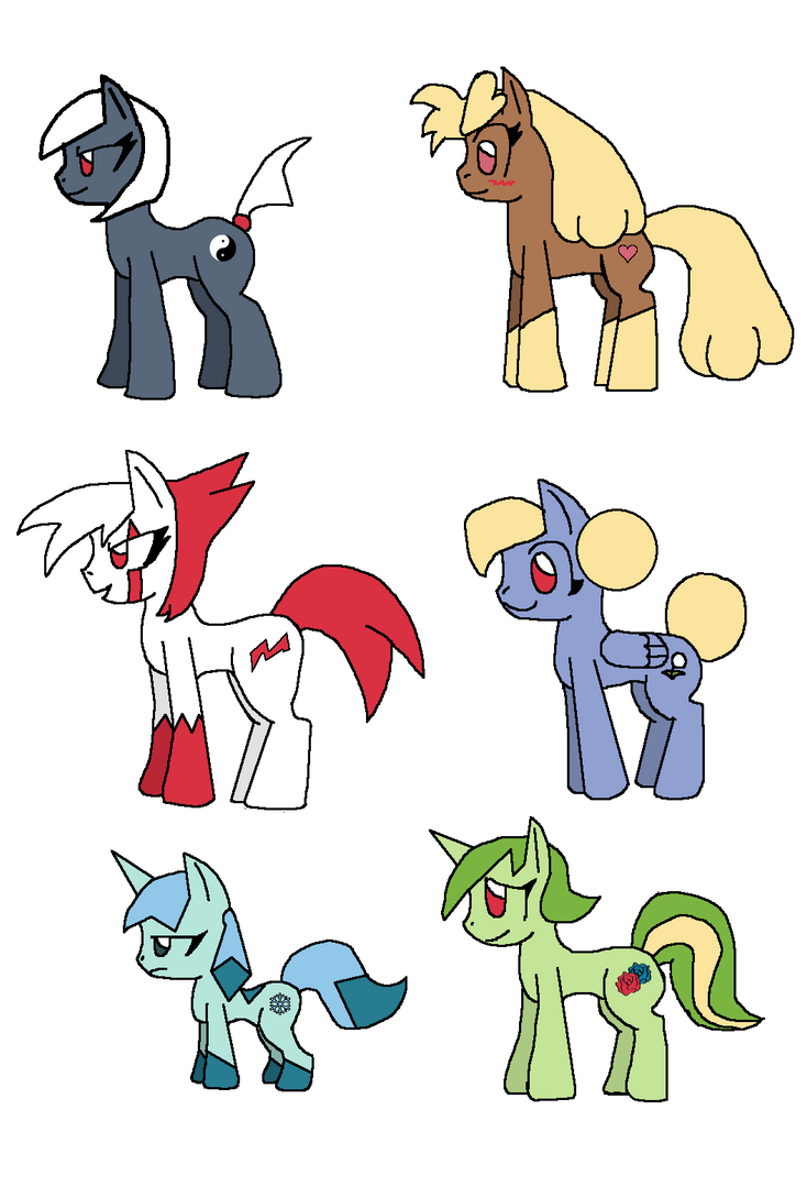 My Little Pokemon Ponies by Sonic-chaos on DeviantArt
