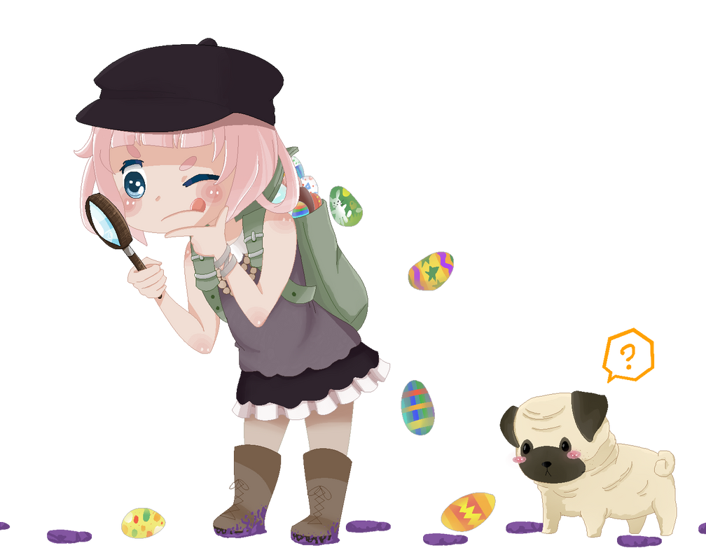 Contest Entry, Easter Egg Hunt With LoLa and MoMo by 