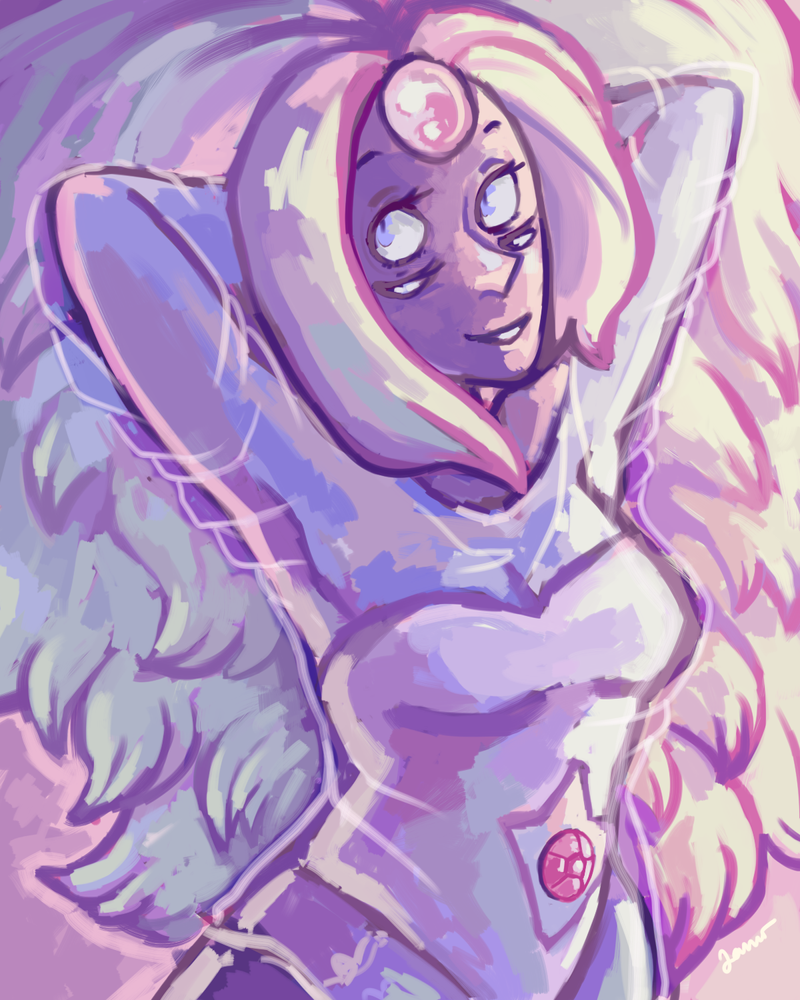I'm loving this second Steven bomb so much! Today's episode was wonderful; I just adored Greg and Rose's interactions. and Rainbow Quartz UGH so beautiful I needed to draw her design. ;n; I hope we...