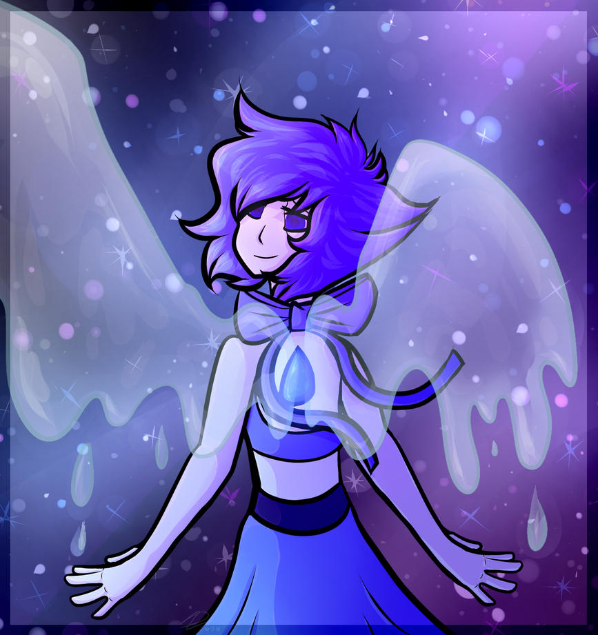 jhregjrtyufvhfjgn, I drawed a person, am the proud of self. Very proud of self. I've wanted to draw lapis for awhile but I could never get her hair right ;w; anyways, this was drawn for my bf, I ho...