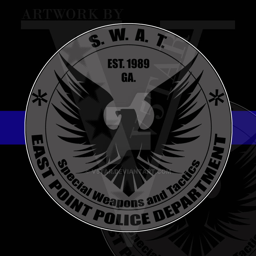 East Point Police Department Swat Team Logo - by V5TAR on ...