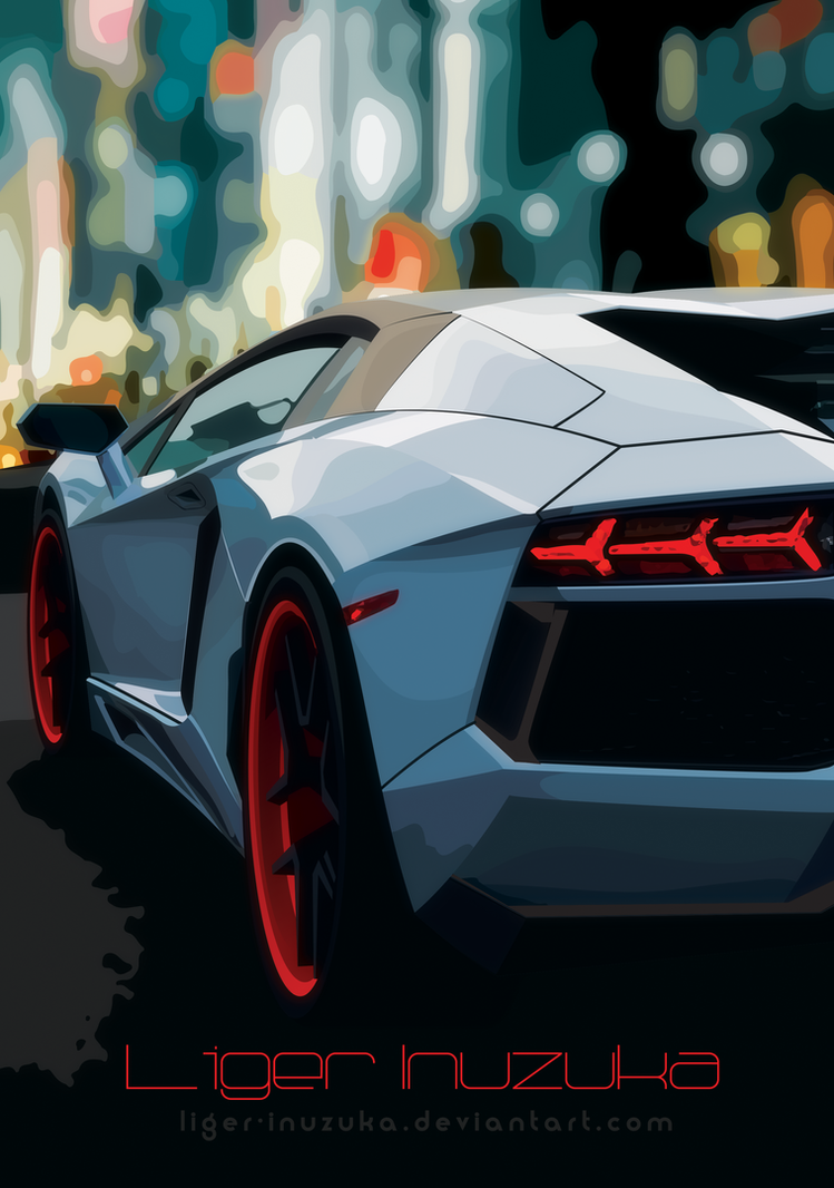 Lamborghini Vector Colored by Liger-Inuzuka on DeviantArt