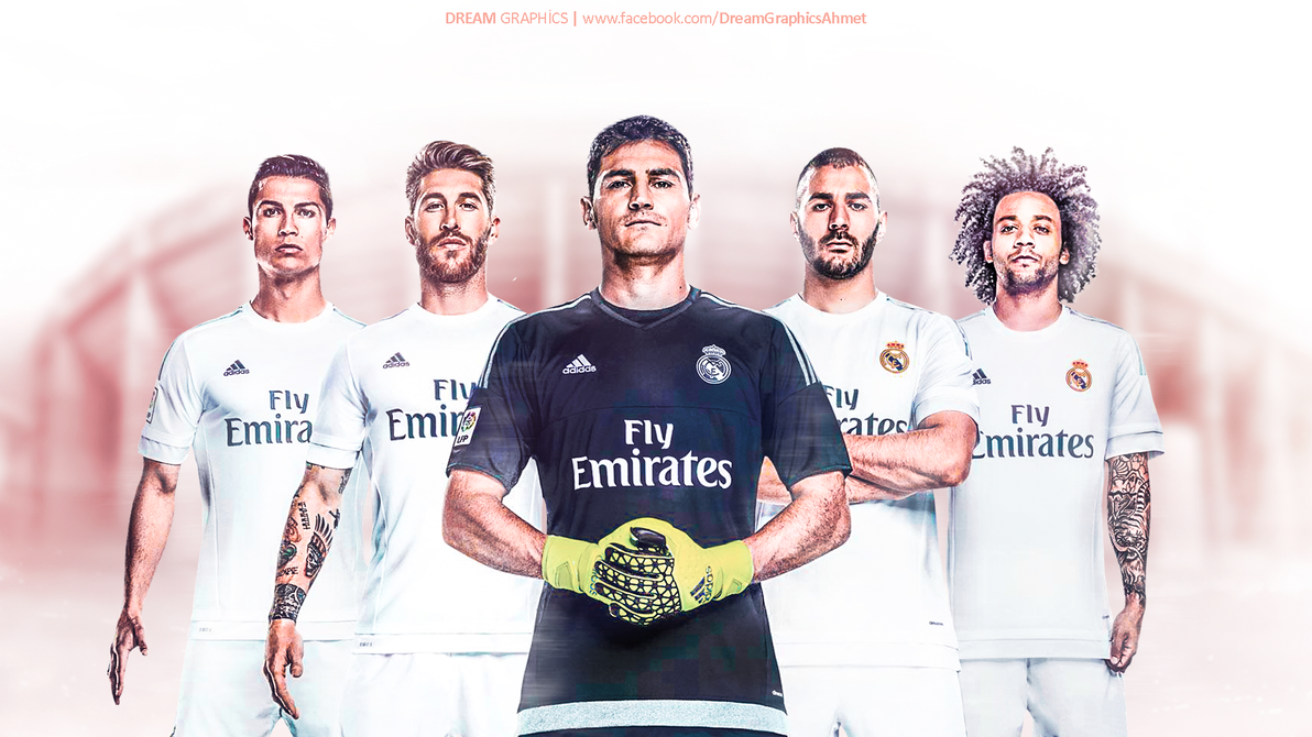 Real Madrid 2015 2016 Wallpaper Work By Dreamgraphicss On Deviantart