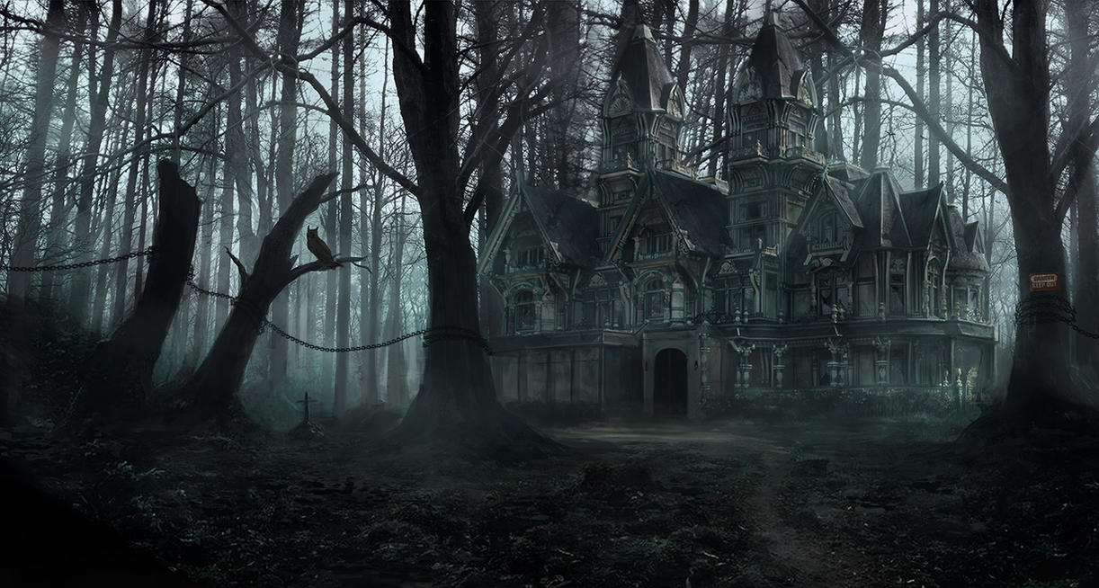 [Küldetés] Félelem és Bátrollság Creepy_forest_mansion_by_lmorse-d7avgn3