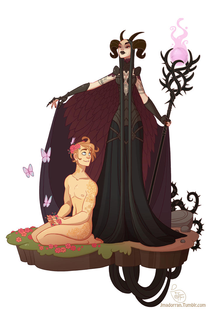 Commission - Hades and Persephone by MeoMai on DeviantArt Persephone And Hades Anime