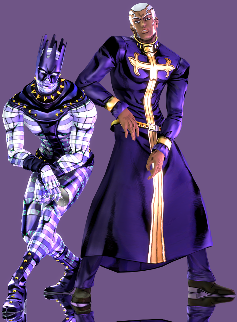 Enrico Pucci and Whitesnake by Yare-Yare-Dong on DeviantArt