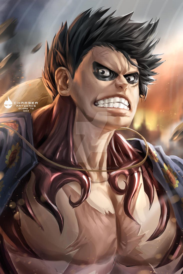 luffy_fourth_gear_practice_by_christiana